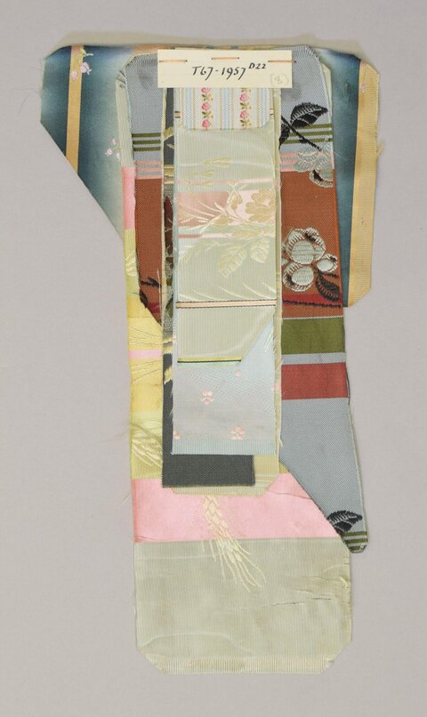 Archived Assorted Silk Fabric Swatches