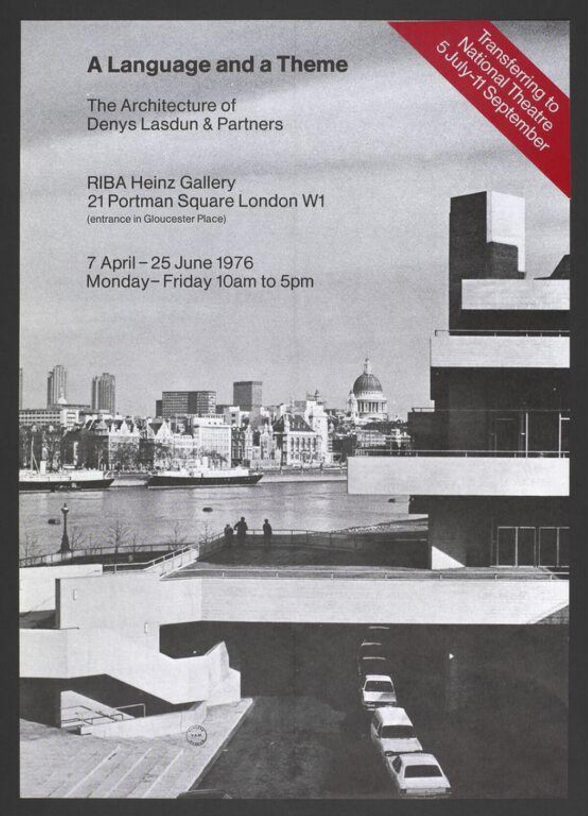 1976 Architecture Exhibition Poster