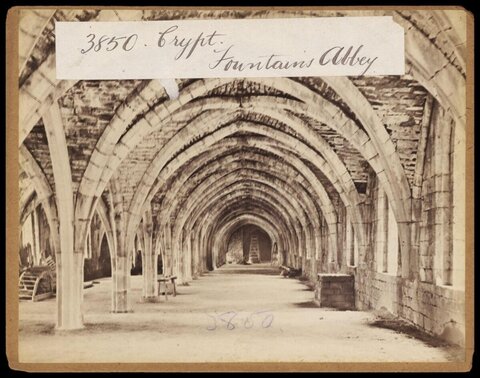 Fountains Abbey Crypt