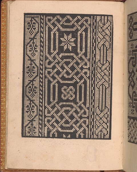 Antique Geometric Cross-Stitch Pattern