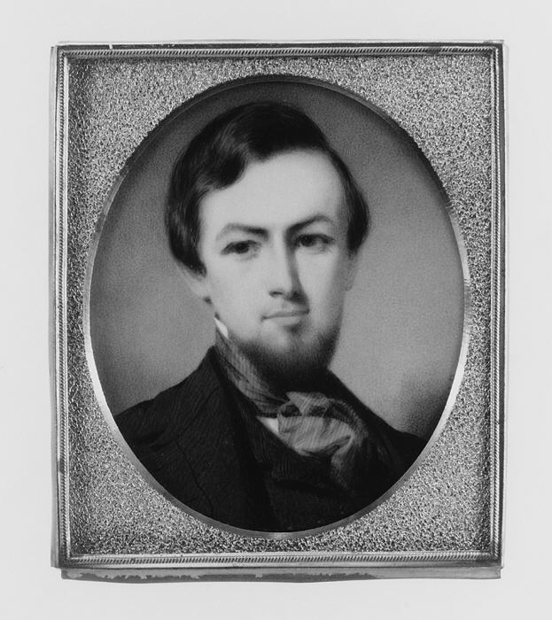 Framed 19th Century Portrait of a Man
