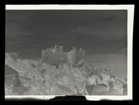 Vintage Hilltop Castle View