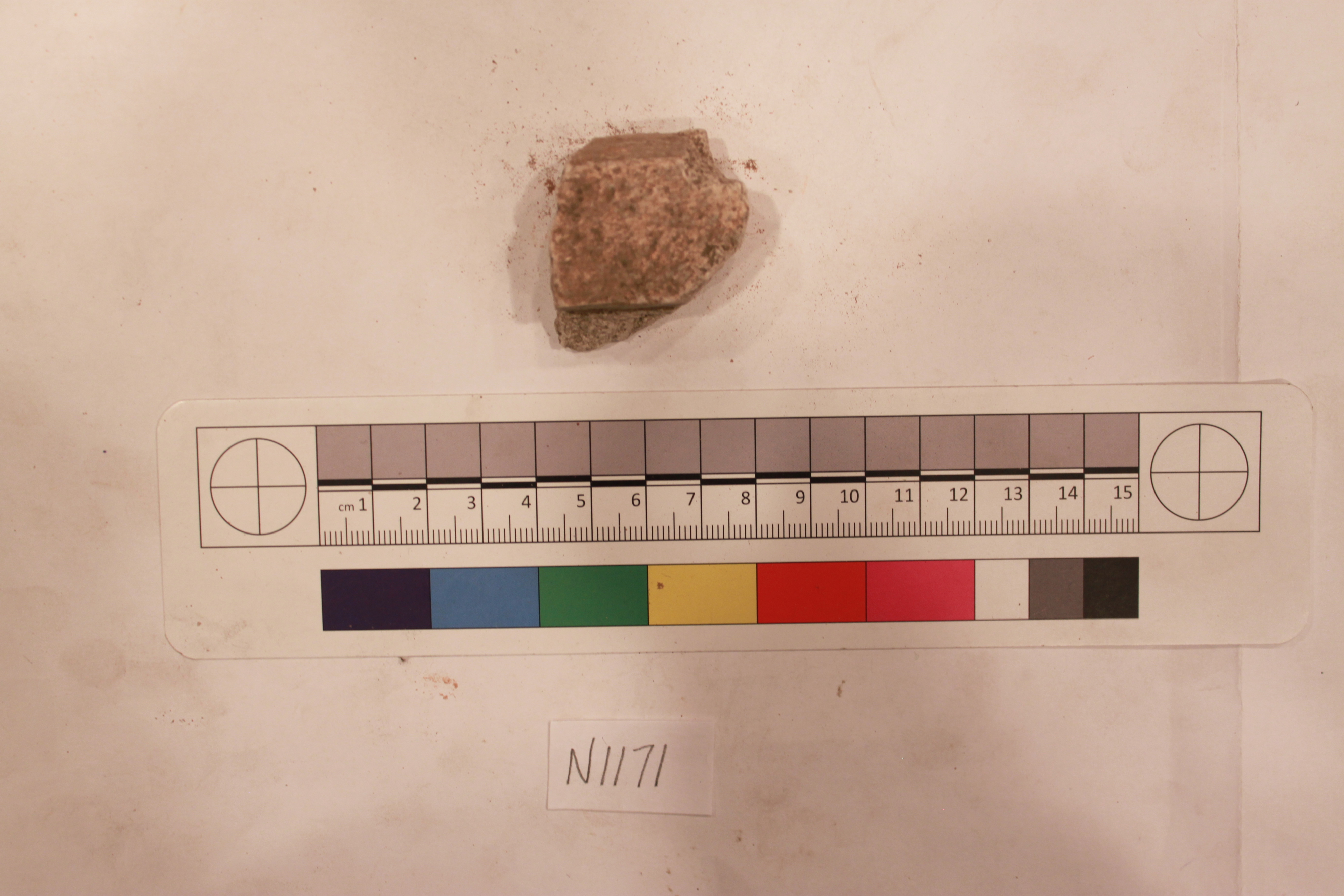 Archaeological Pottery Shard Sample