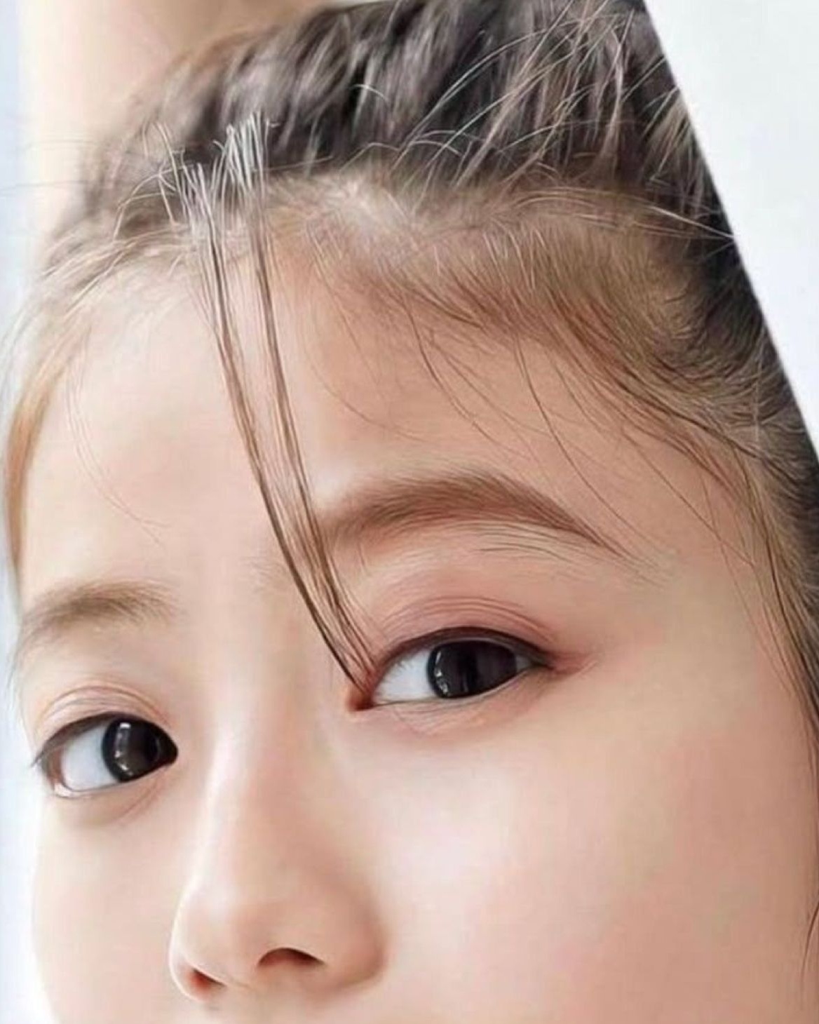 Close-up of Young Woman's Face