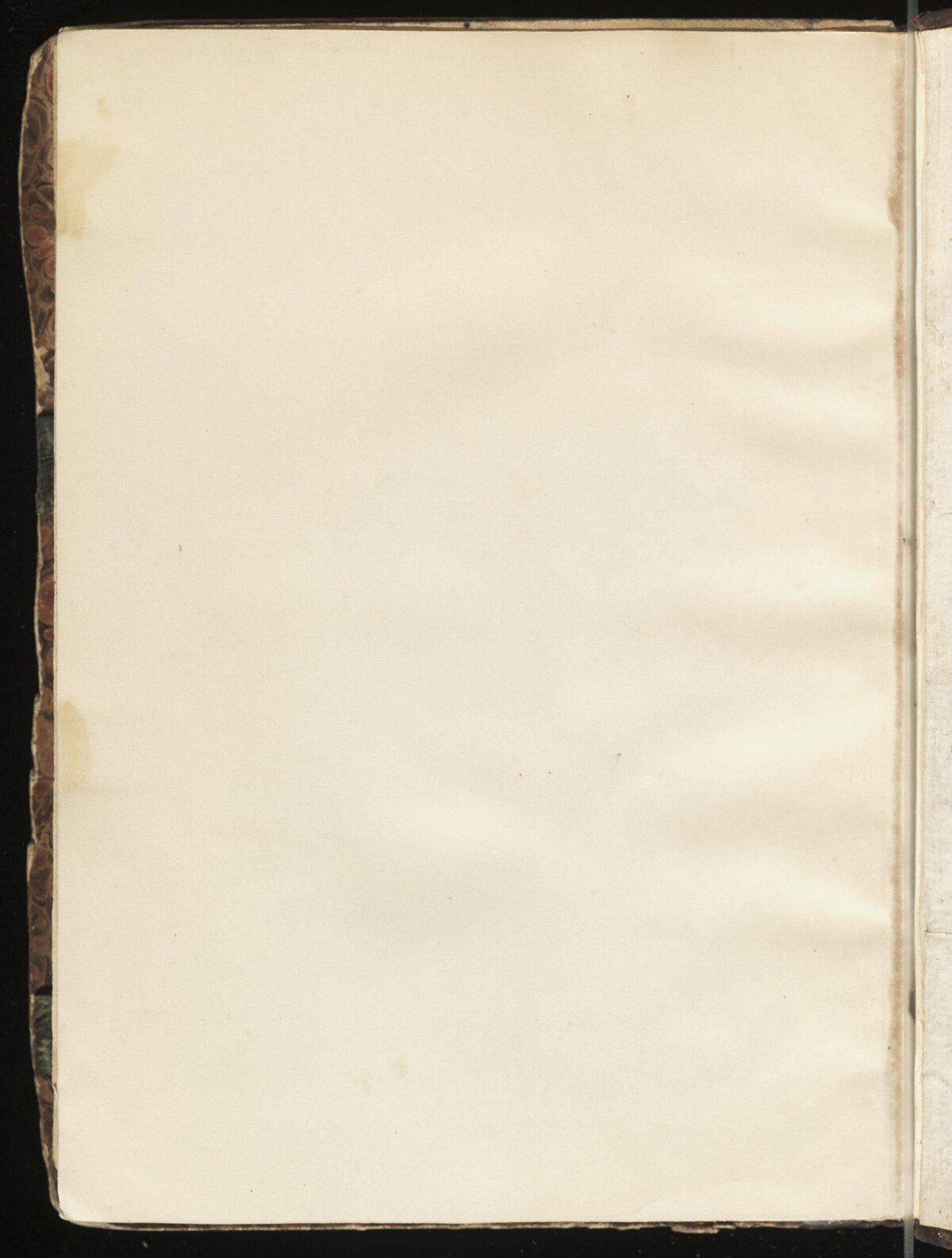 Blank Page of an Old Book