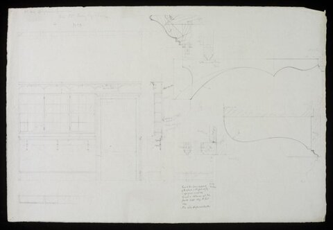 Hand-drawn Architectural Design Drawing