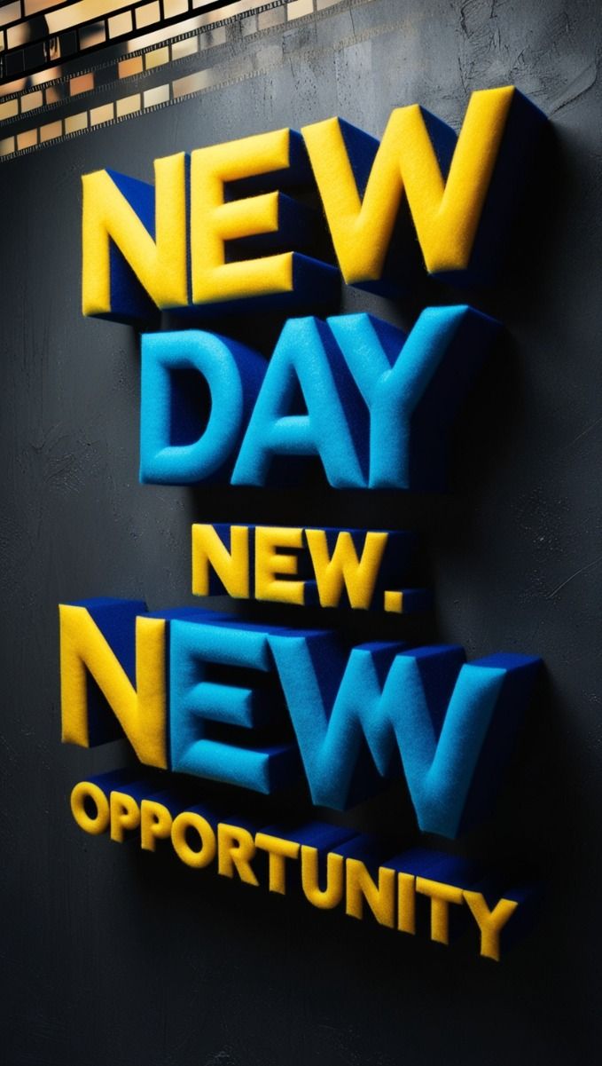 New Day New Opportunity