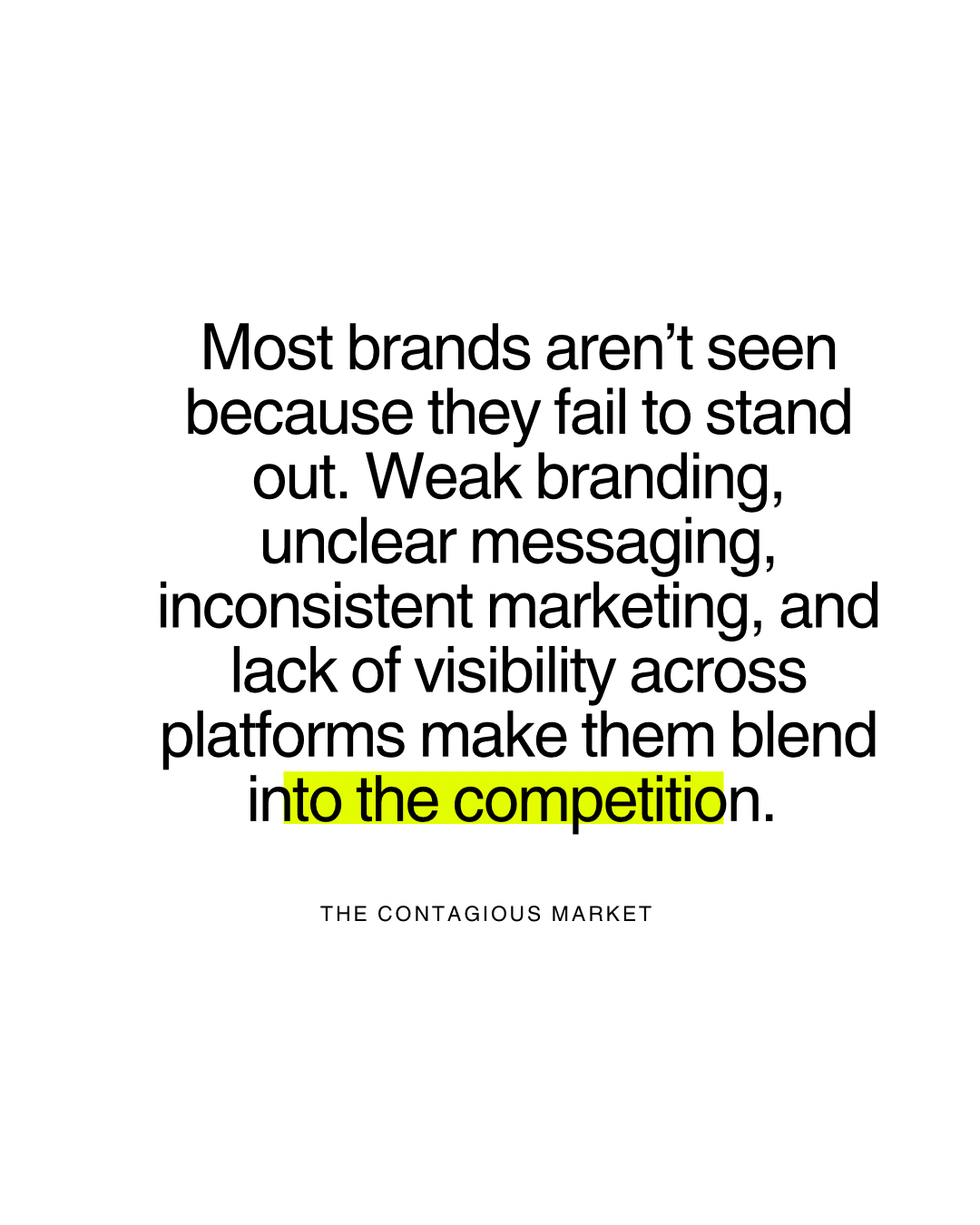 Why Brands Blend Into Competition