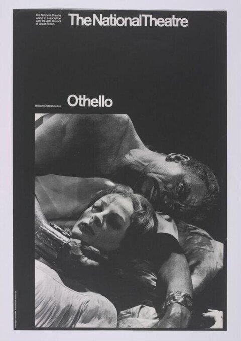 National Theatre Othello Play Poster