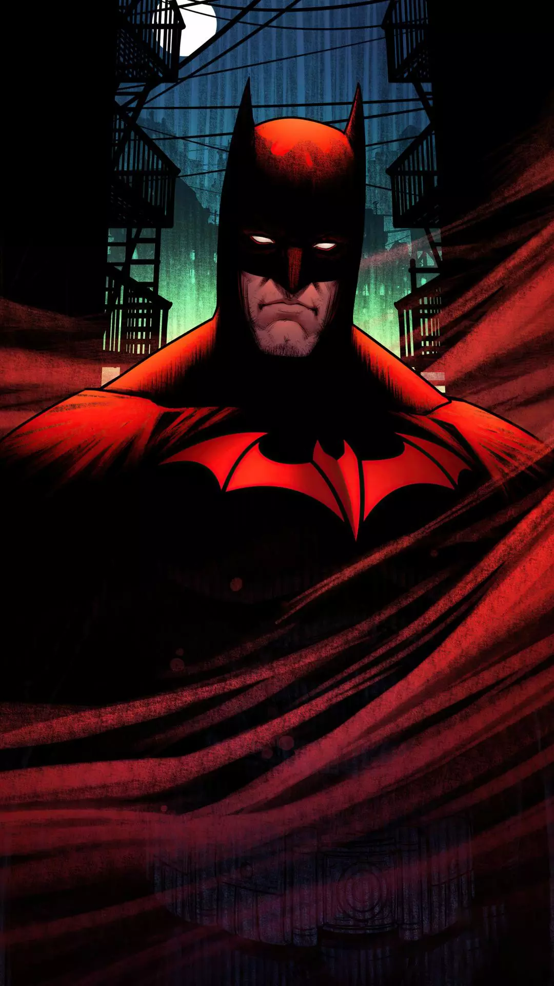 Batman Dark Night Comic Art