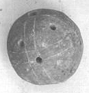 Perforated Round Stone Artifact