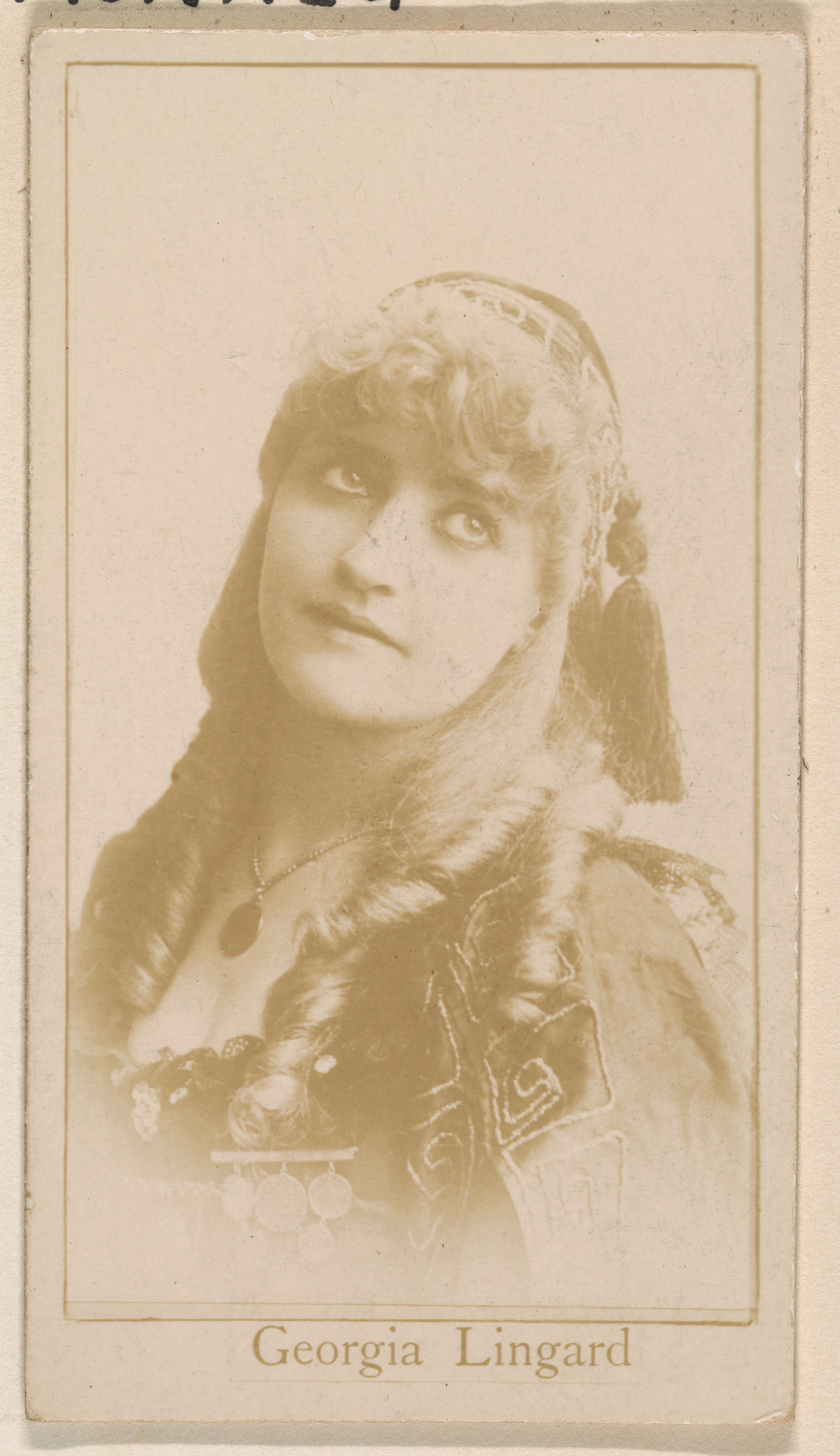 Vintage Portrait of Georgia Lingard