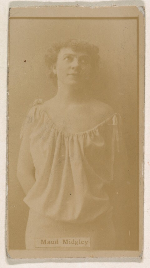 Vintage Portrait of Maud Midgley