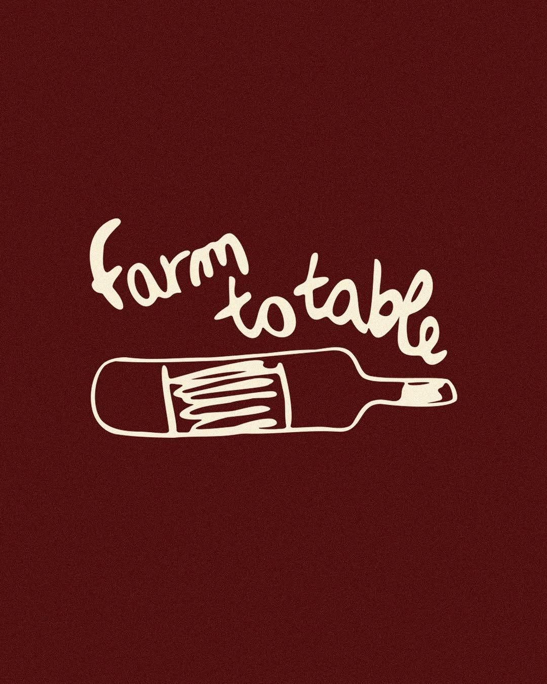 Farm To Table Wine Logo