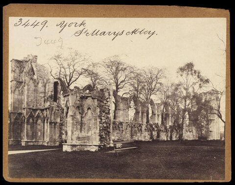 Ruins of St Marys Abbey York