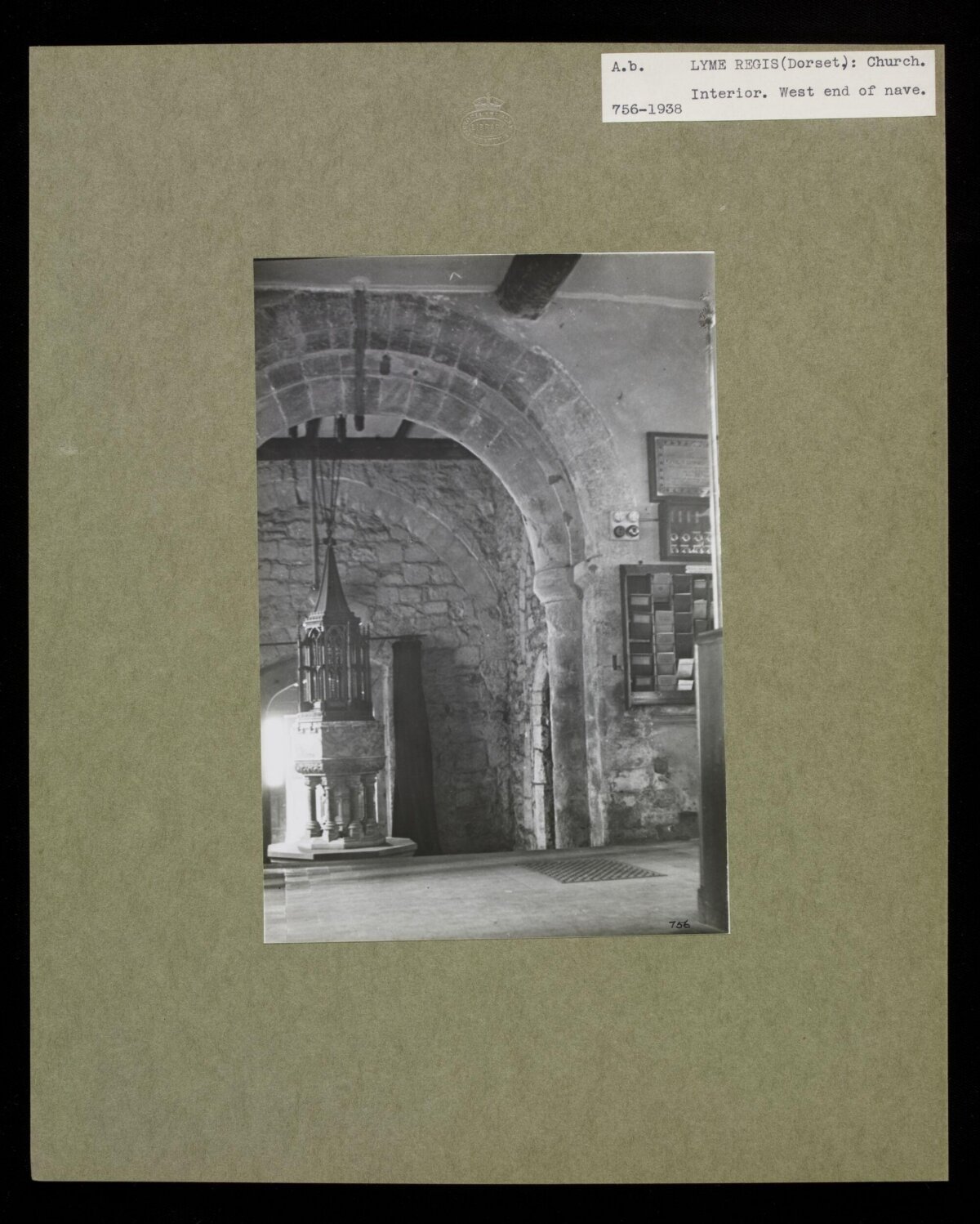 Lyme Regis Church Nave West End Interior — Architecture Encyclopedia