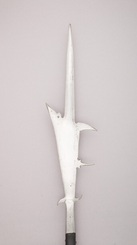 Antique Steel Halberd Head