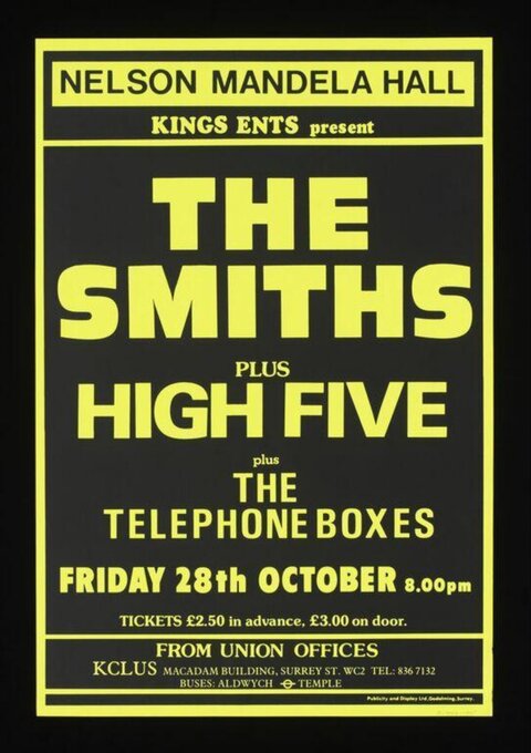 The Smiths Concert Poster