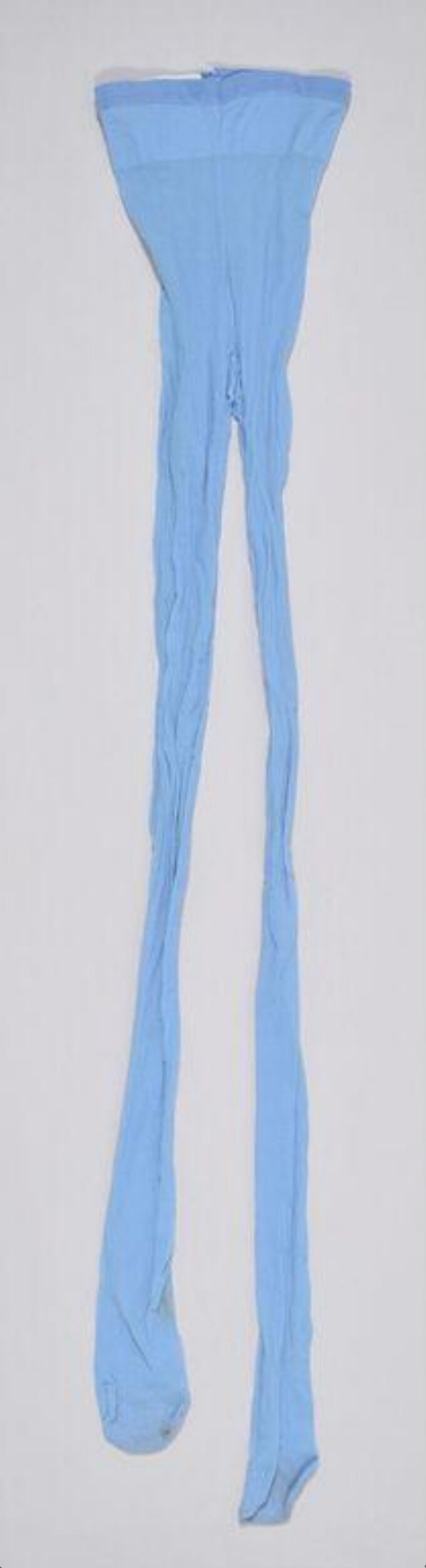 Light Blue Solid Pantyhose