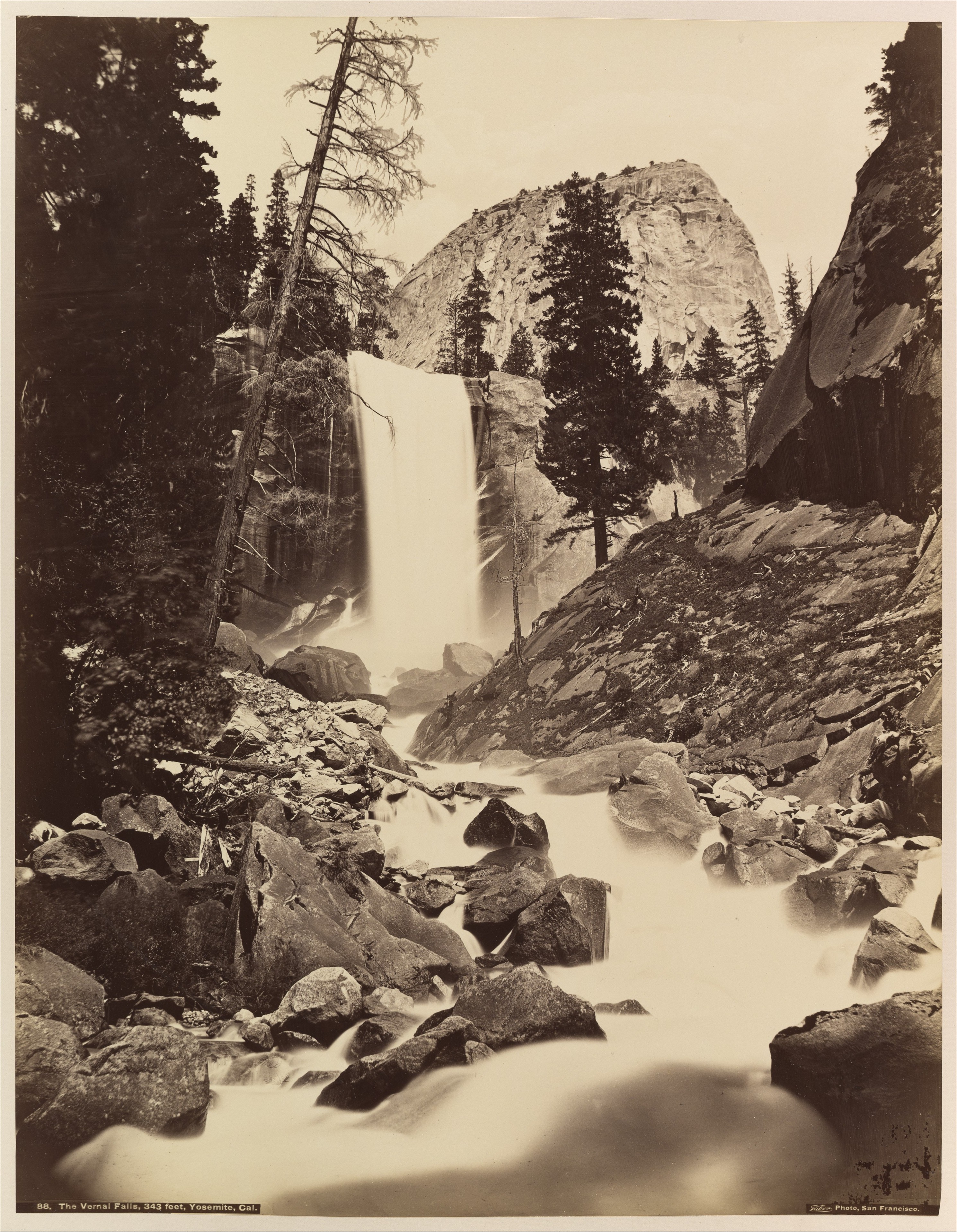 Vernal Falls in Yosemite