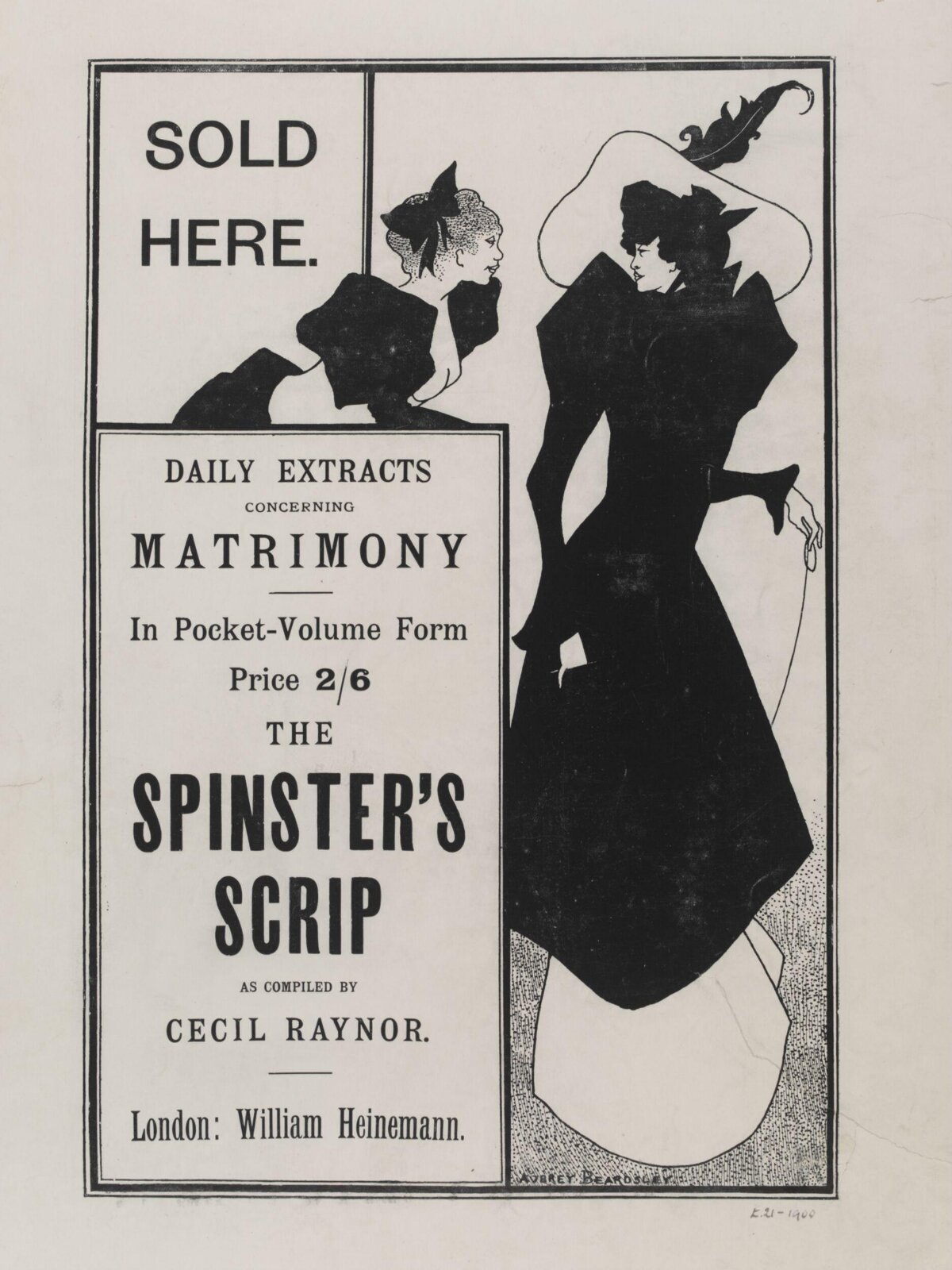 Vintage Poster for The Spinster's Scrip