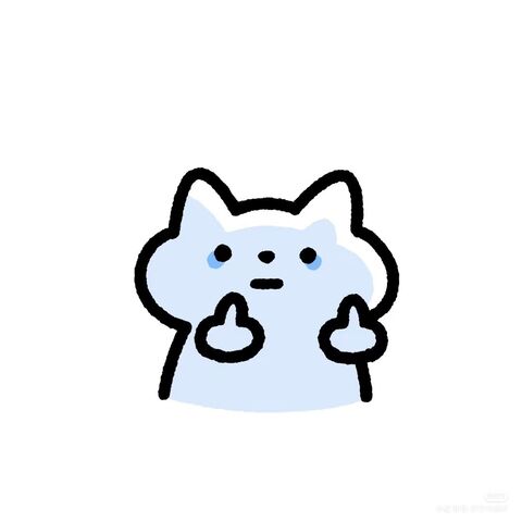 Crying Cat Giving Thumbs Up