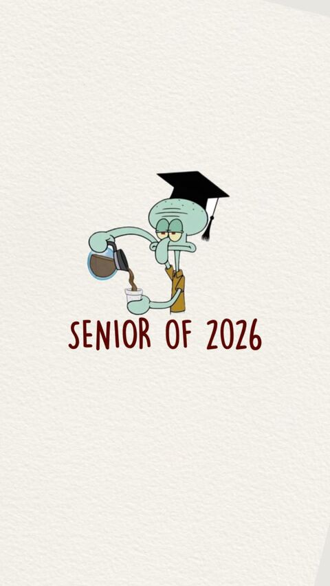 Squidward Senior of 2026 Meme