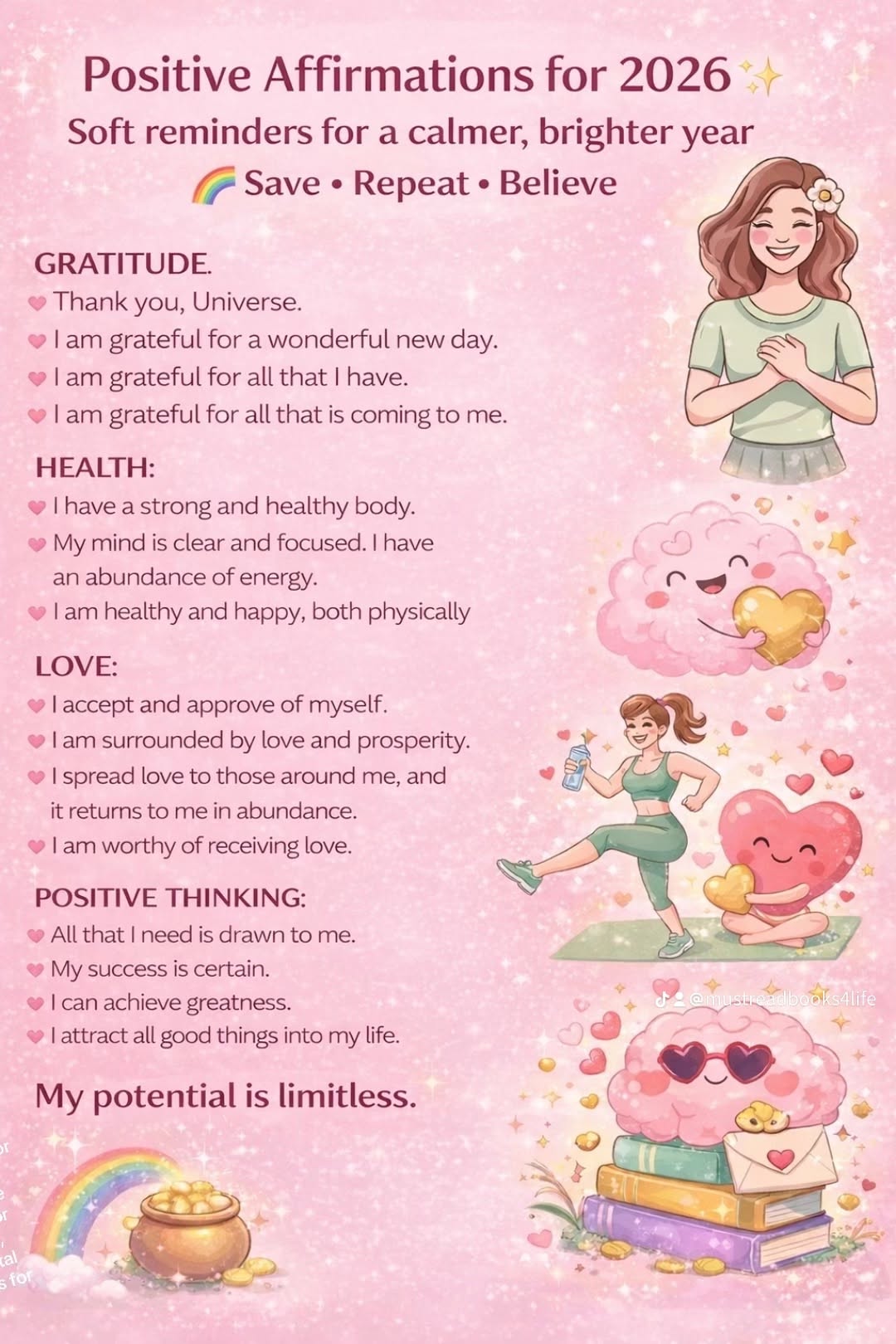 Positive Affirmations for 2026