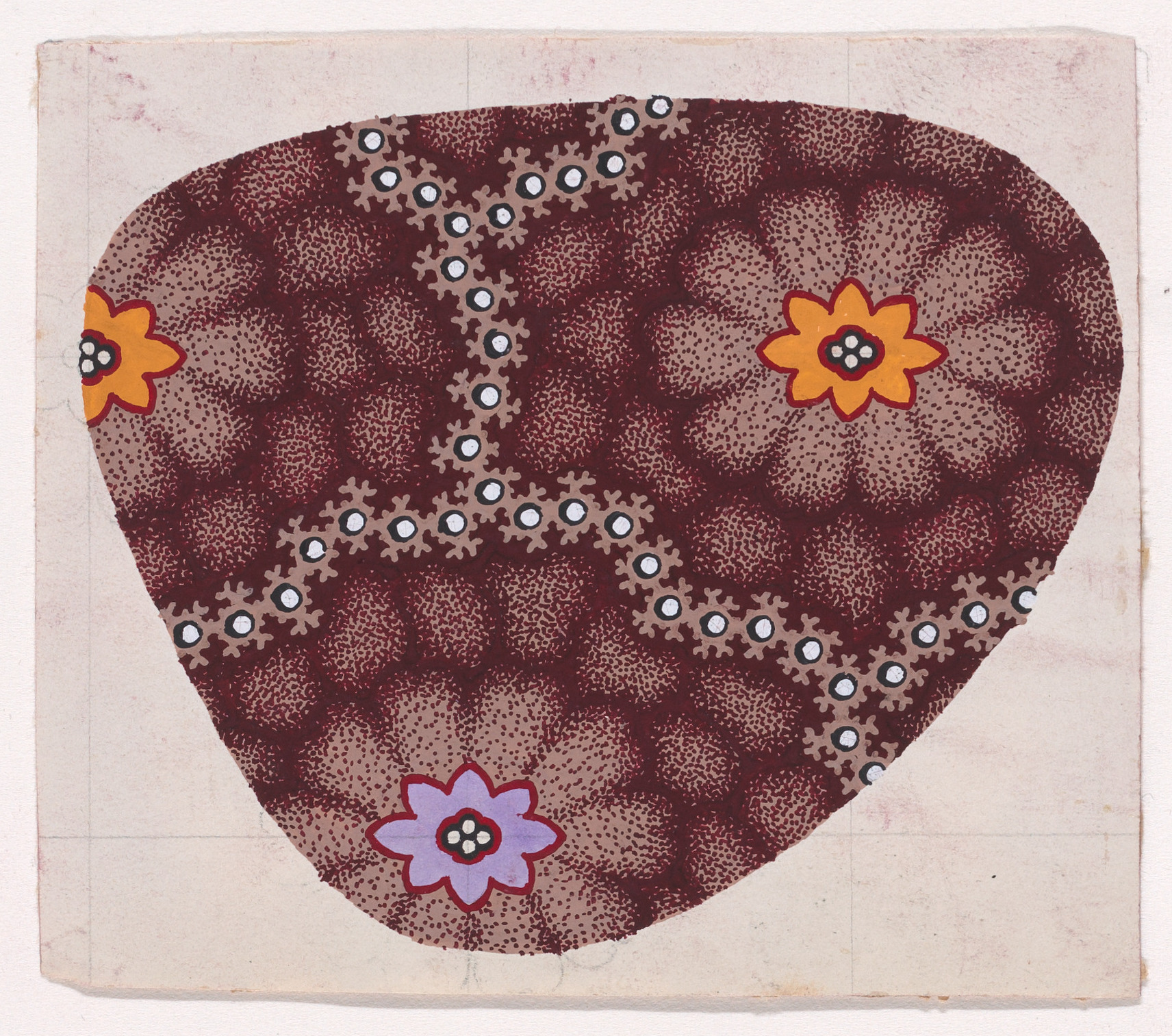 Hand-painted Floral Pattern Design