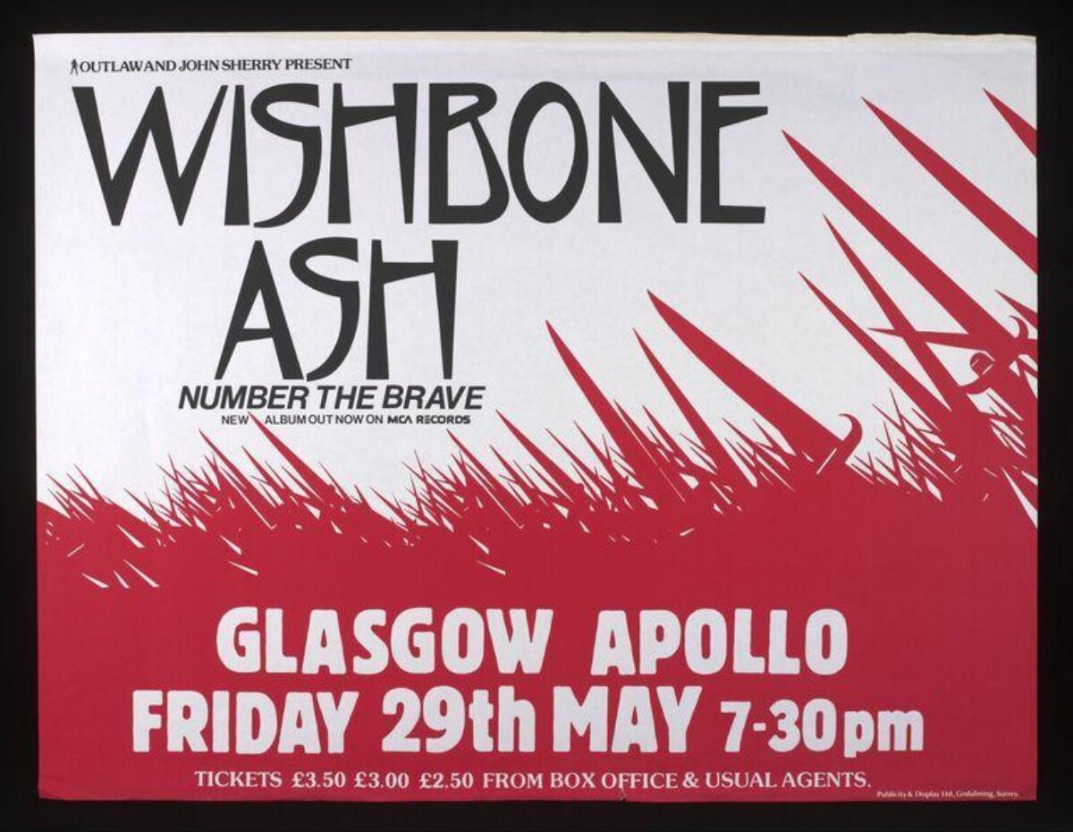 Wishbone Ash Concert Poster