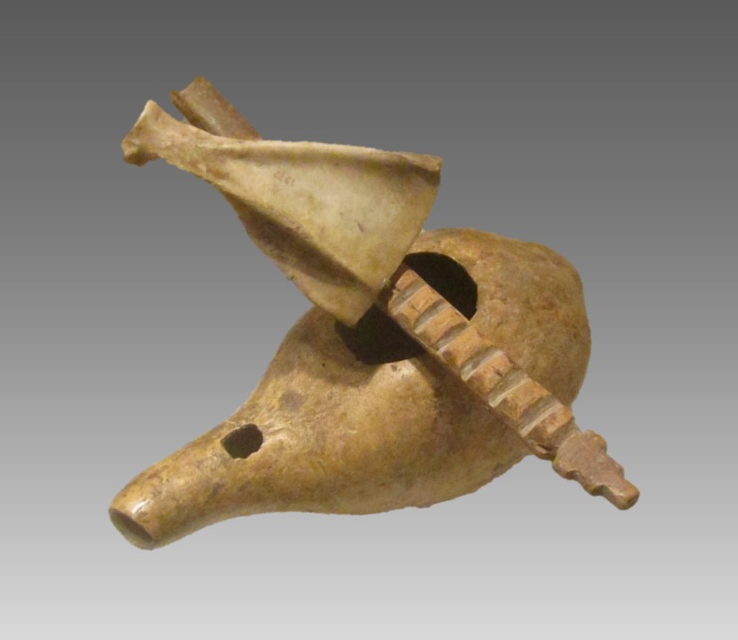 Ancient Bone Whistle Artifact