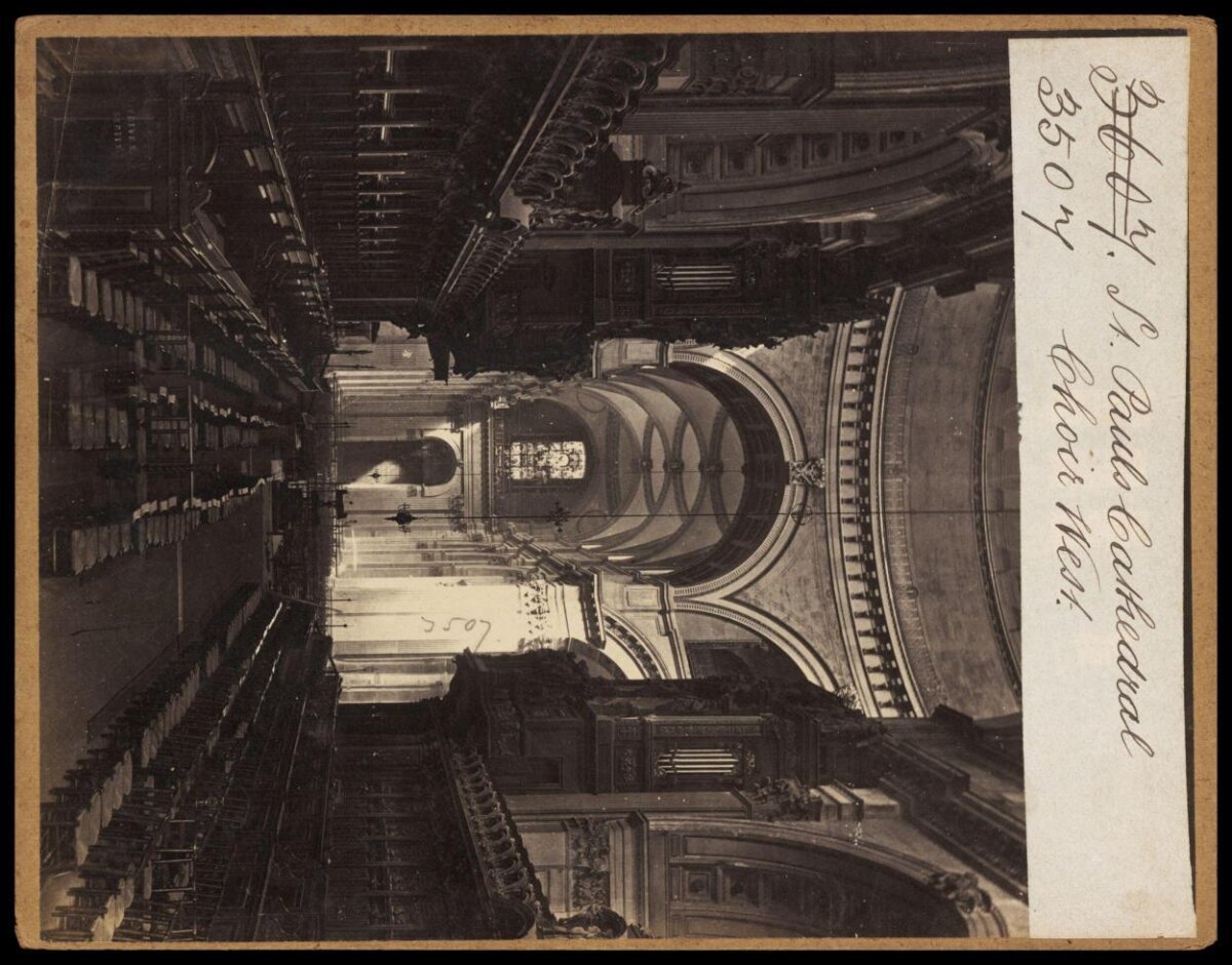 St Paul Cathedral Choir West Interior