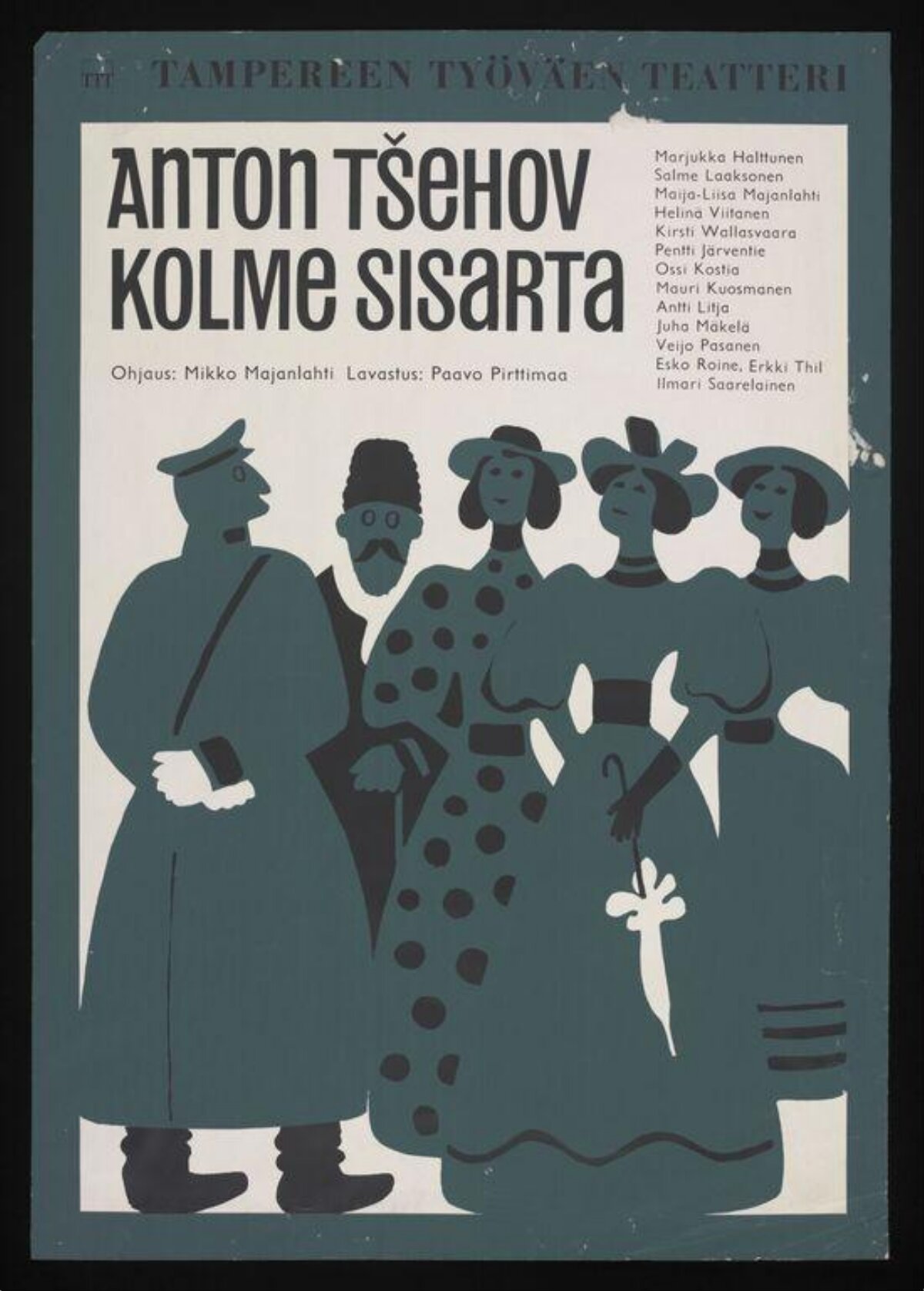 Chekhov's Three Sisters Play Poster