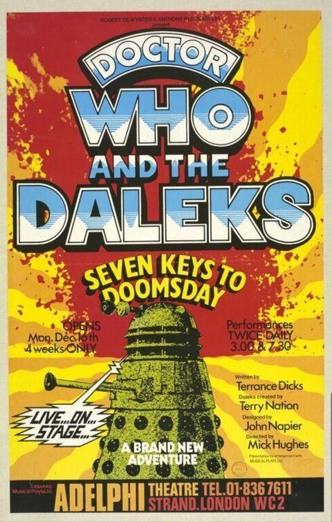 Doctor Who and the Daleks Stage Poster