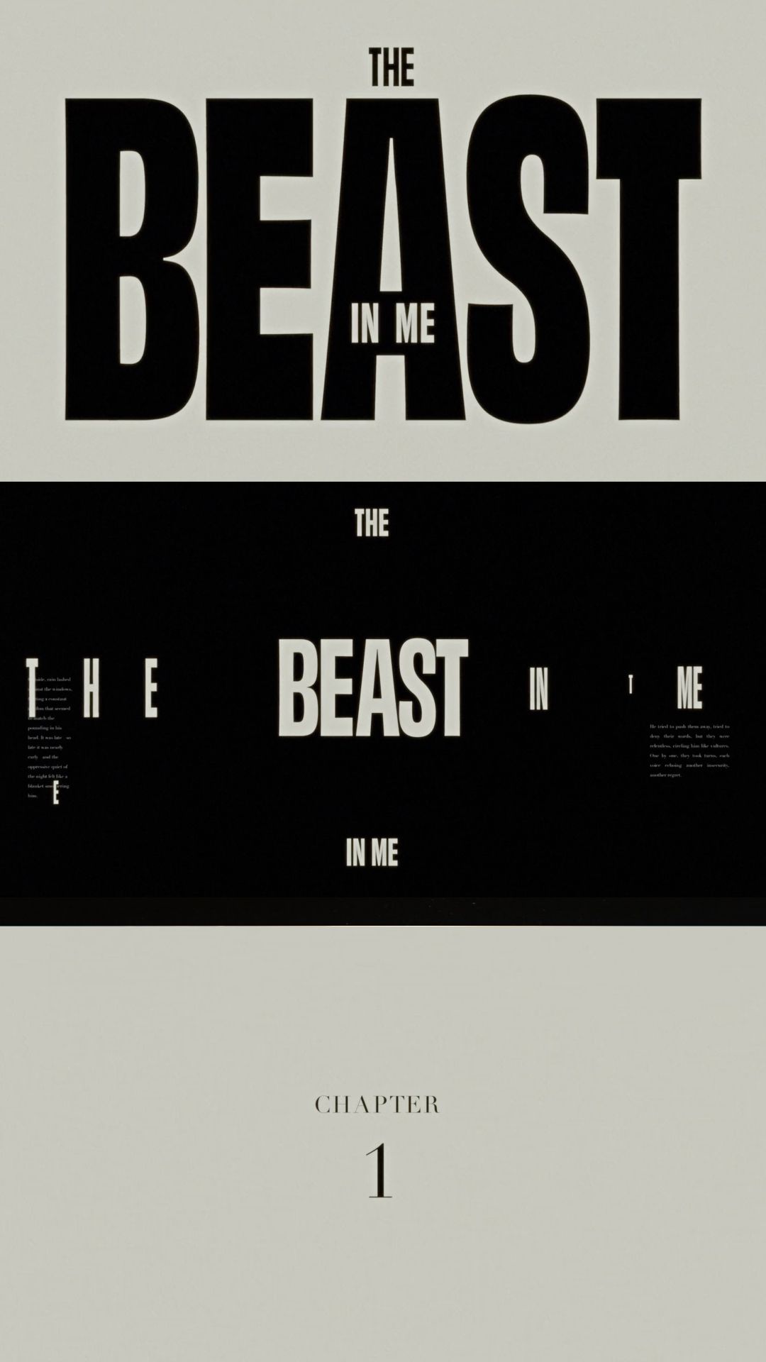 The Beast In Me Chapter 1 Opening