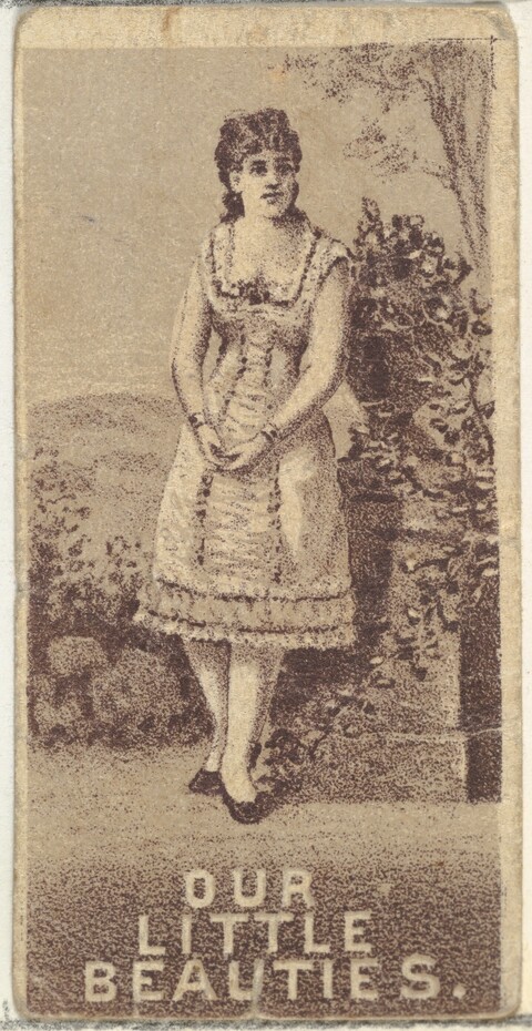 Vintage 'Our Little Beauties' Portrait Card