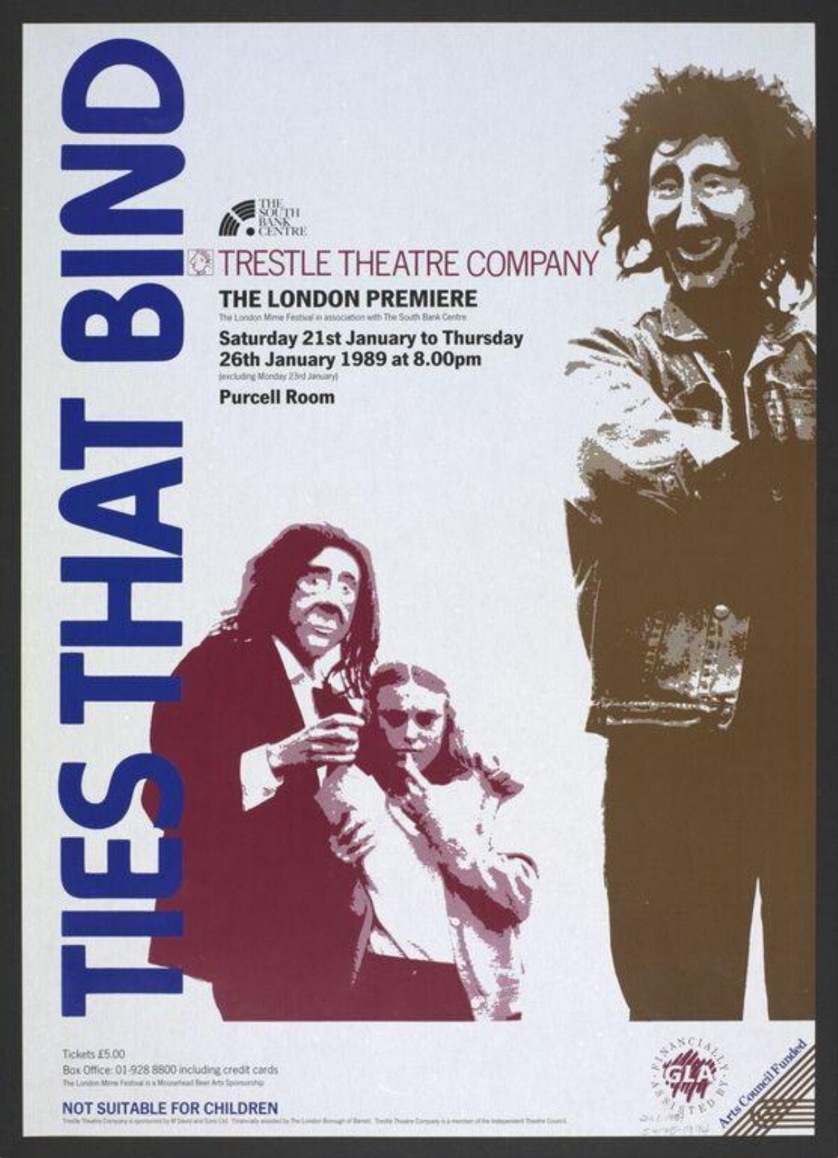 Ties That Bind Theatre Poster