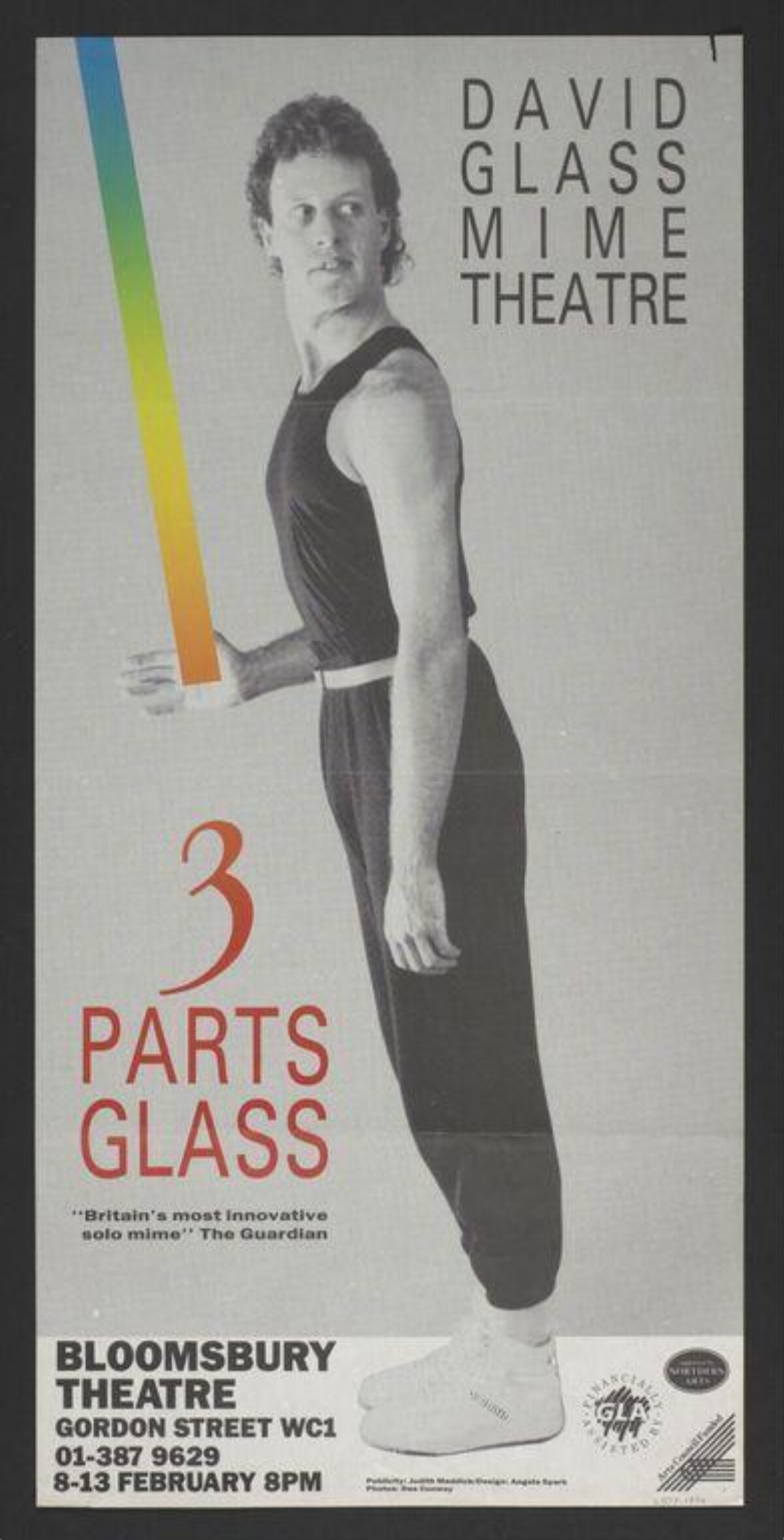 David Glass Mime Theatre Show Poster