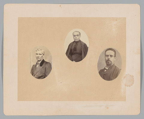 Vintage Composite Portrait of Three Men