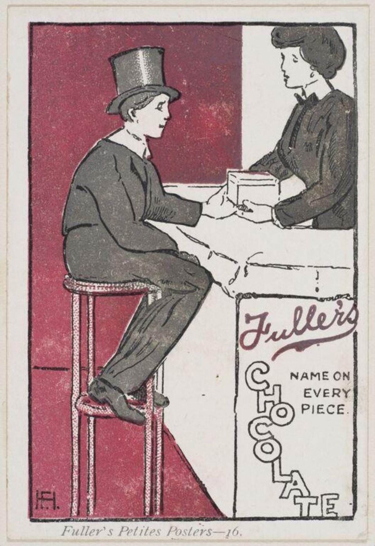 Vintage Fuller's Chocolate Ad
