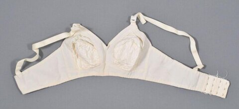 Cream Lace Bra