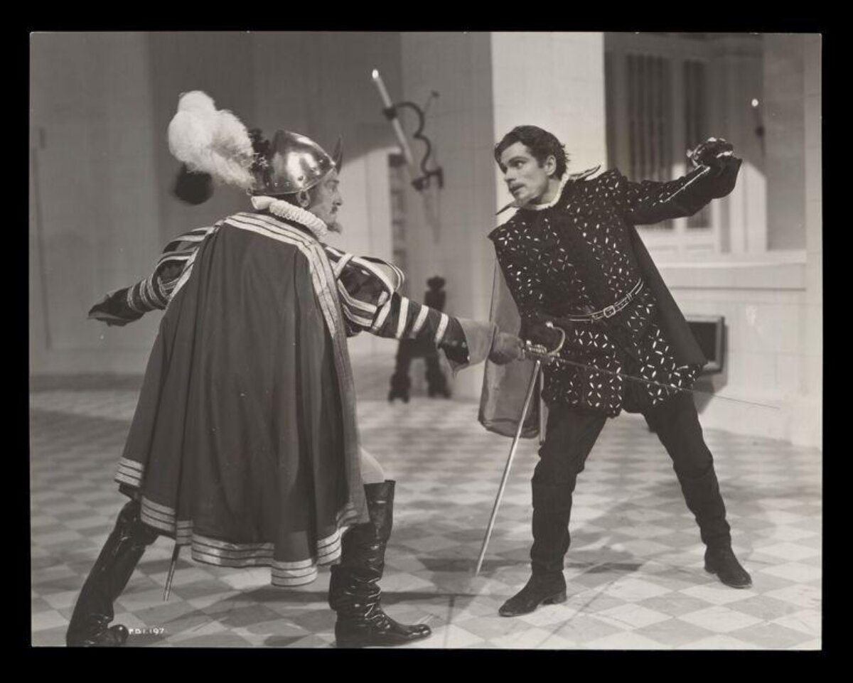 Stage Play Sword Duel Scene