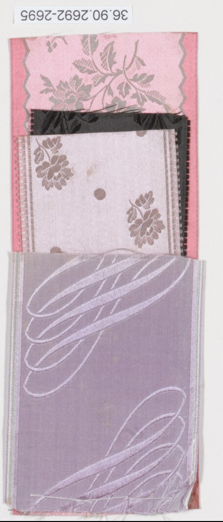 Vintage Textile Fabric Swatches