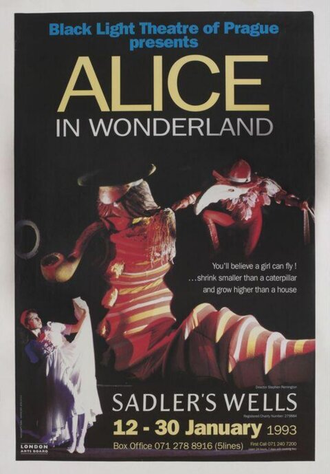 Alice in Wonderland Theatre Poster