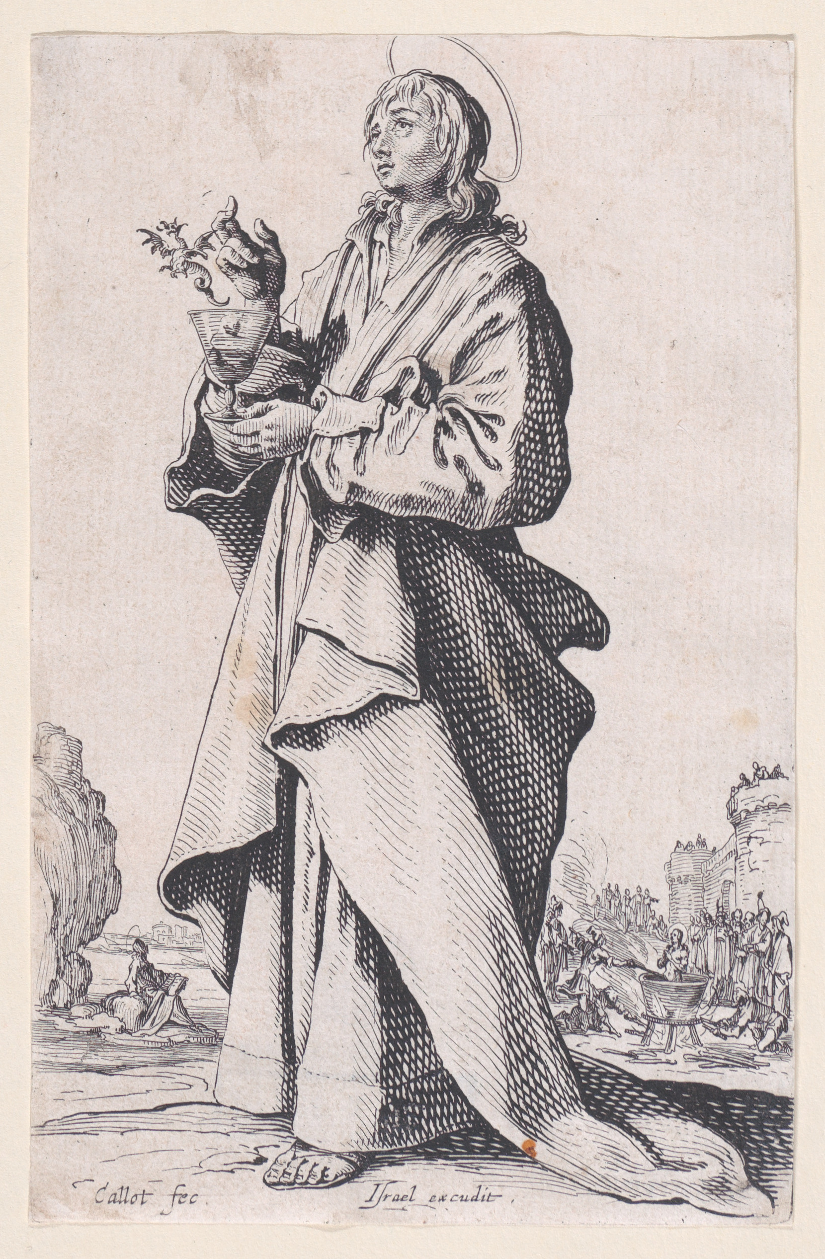 Saint John the Apostle Etching