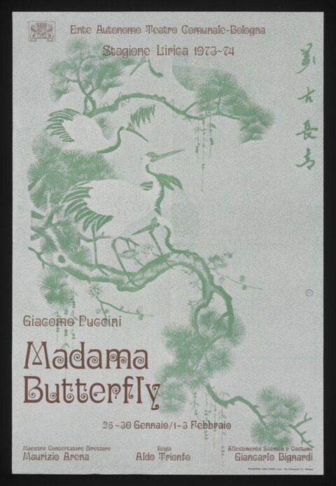 Madama Butterfly Opera Poster