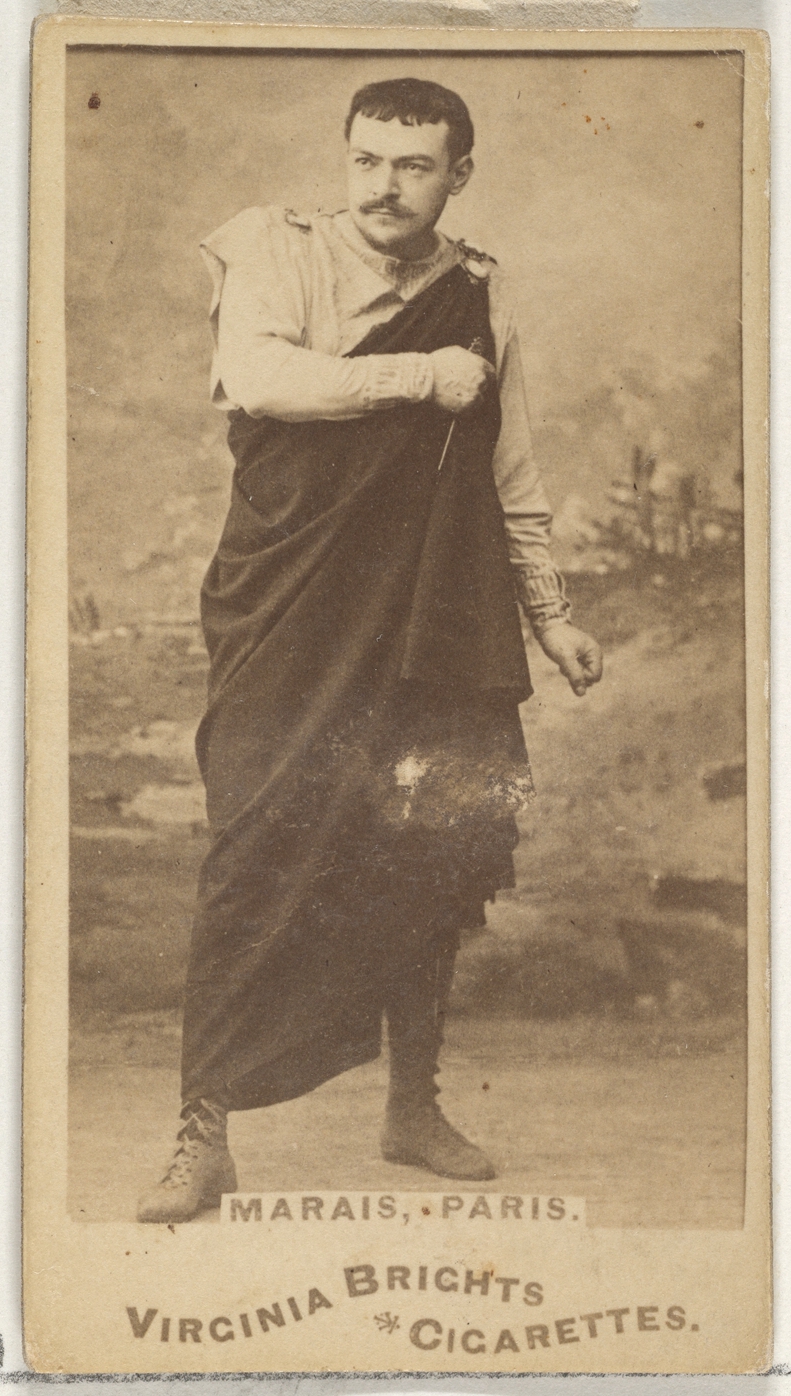 Actor in Ancient Costume Cigarette Card