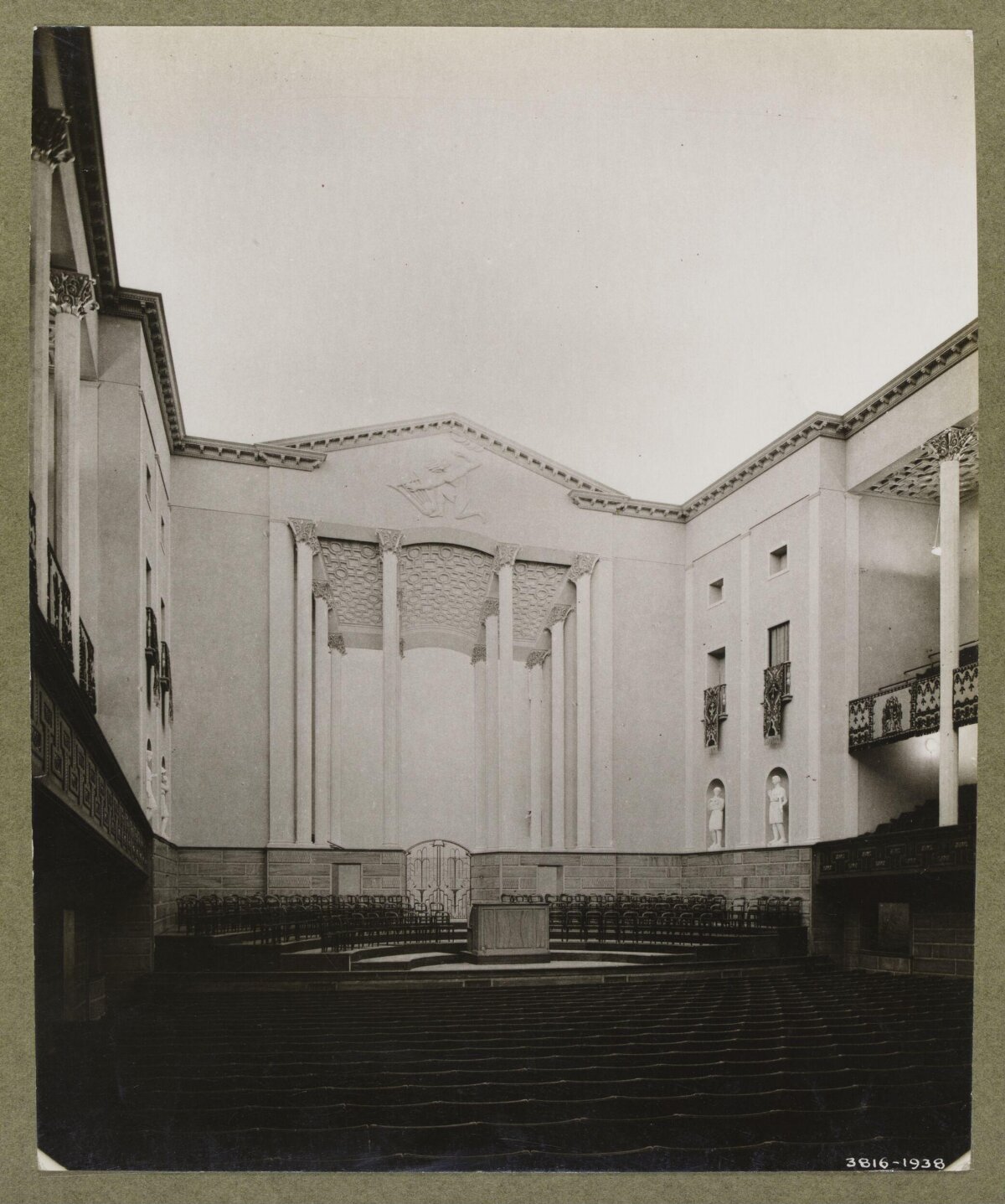 1938 Classical Auditorium Interior
