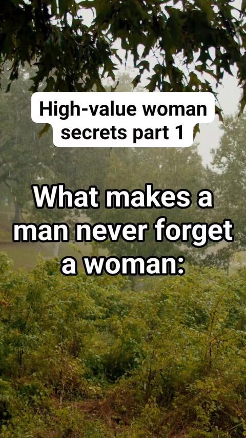High-value Woman Secrets Part 1