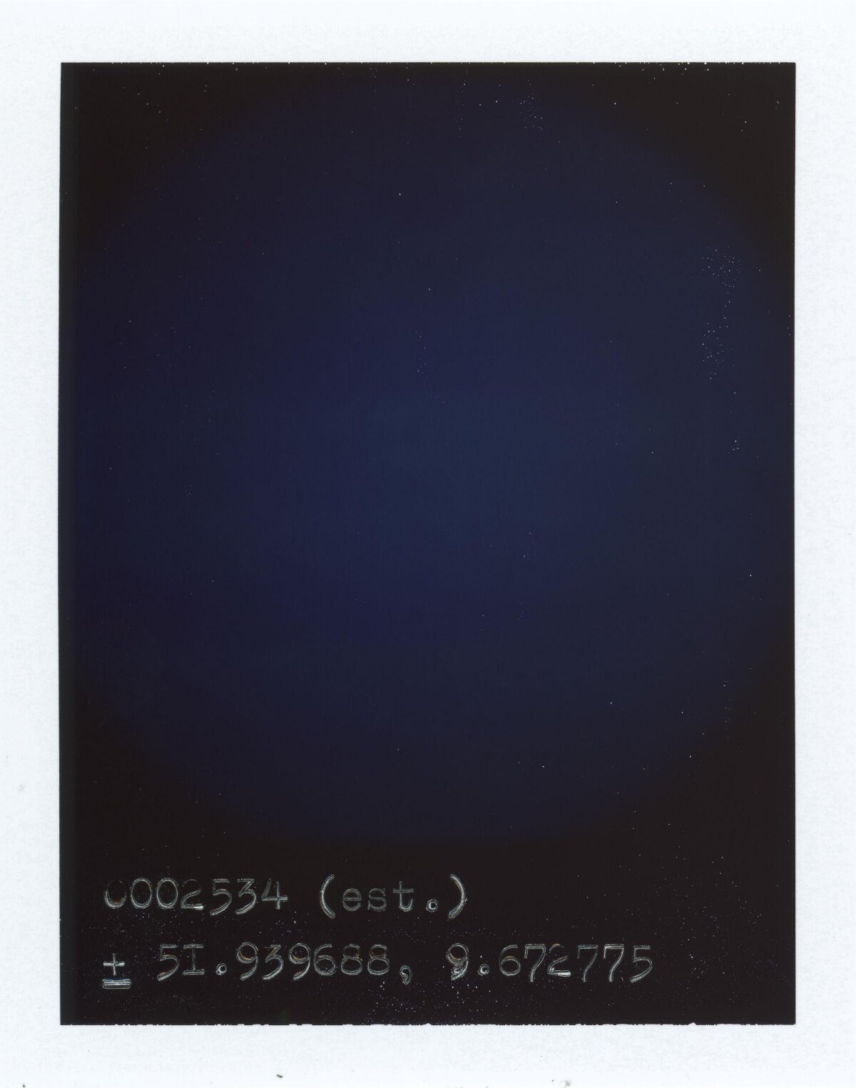 Dark Gradient With Coordinate Text